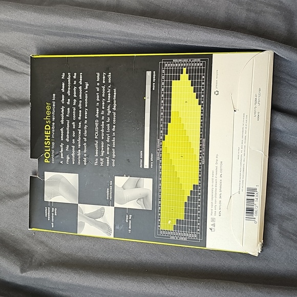 Hue brand new pantyhose polished sheer - Picture 2 of 3